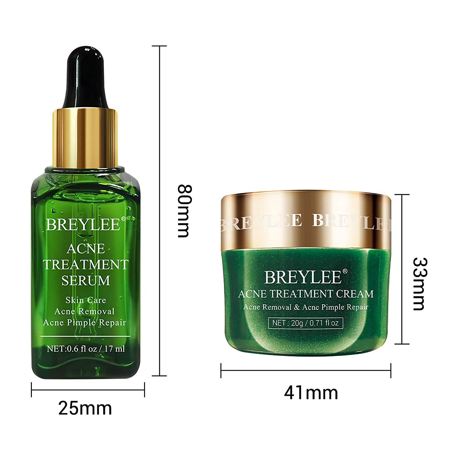 Breylee Acne Treatment Cream & Serum - BeautyClinic